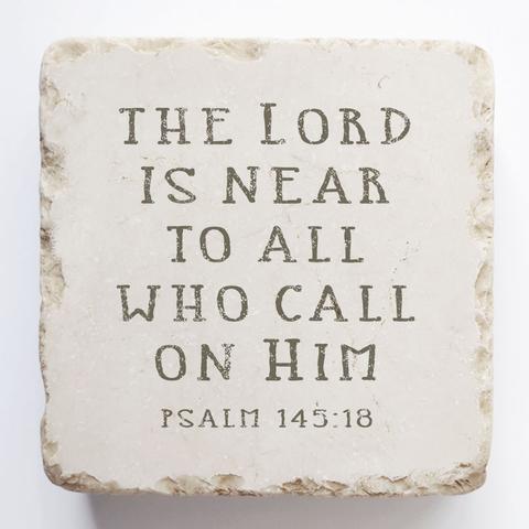 Scripture Marble Stone  - Large