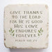 Small Scripture Stone - Psalm 118:29