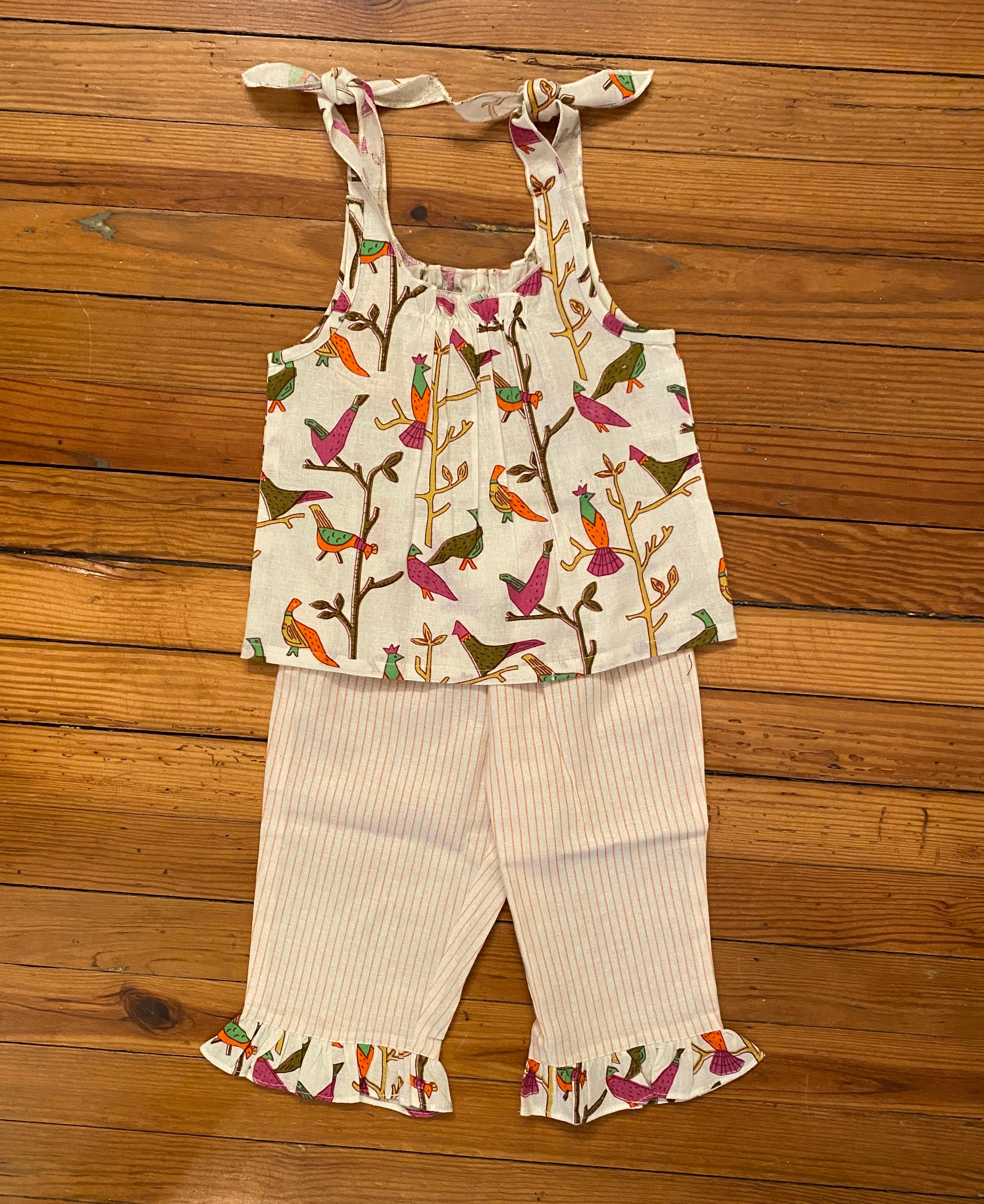 Baby/Toddler Ruffle Bottom Pant & Tiered Top Set