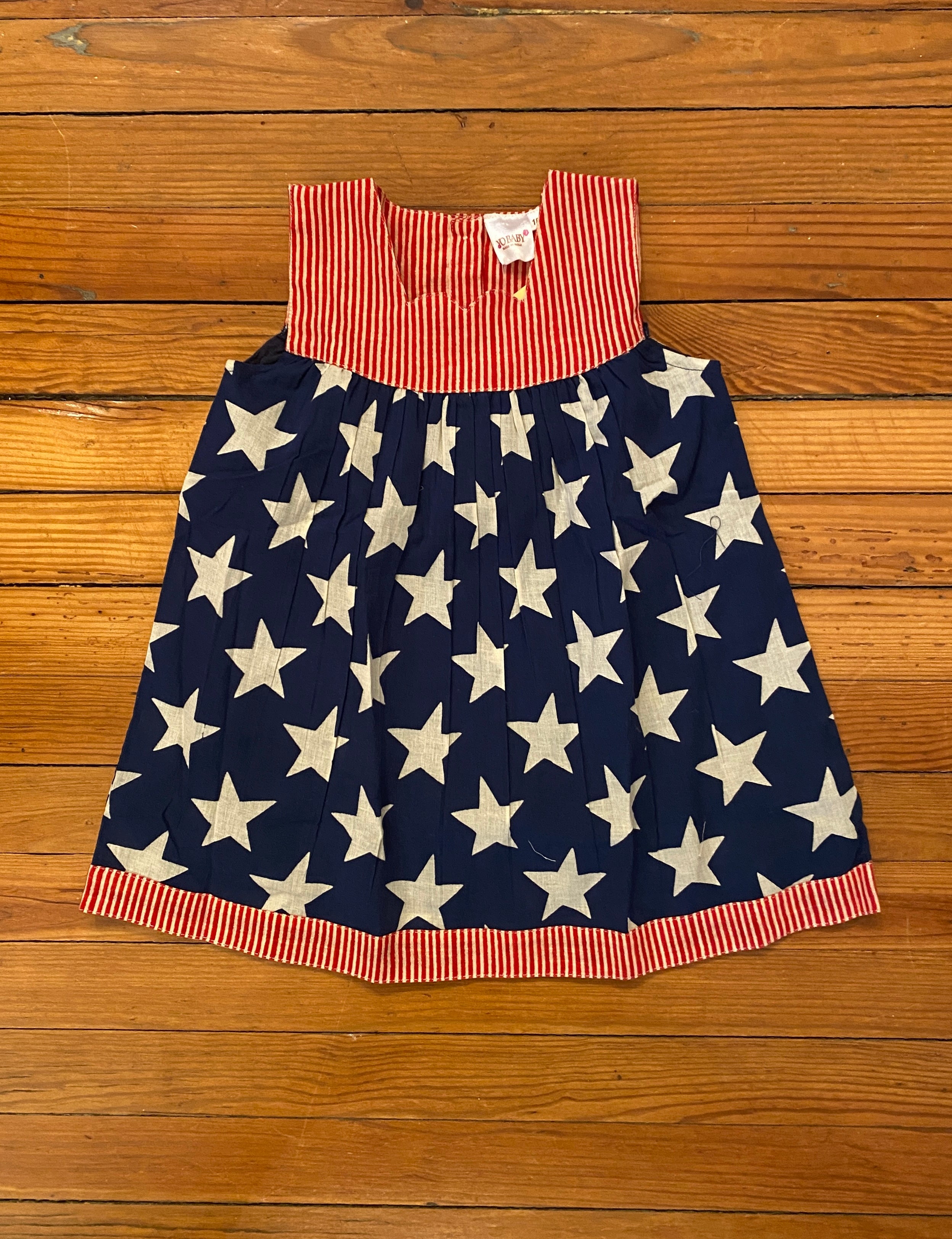 Baby/Toddler Stars and Stripes Sleeveless Dress