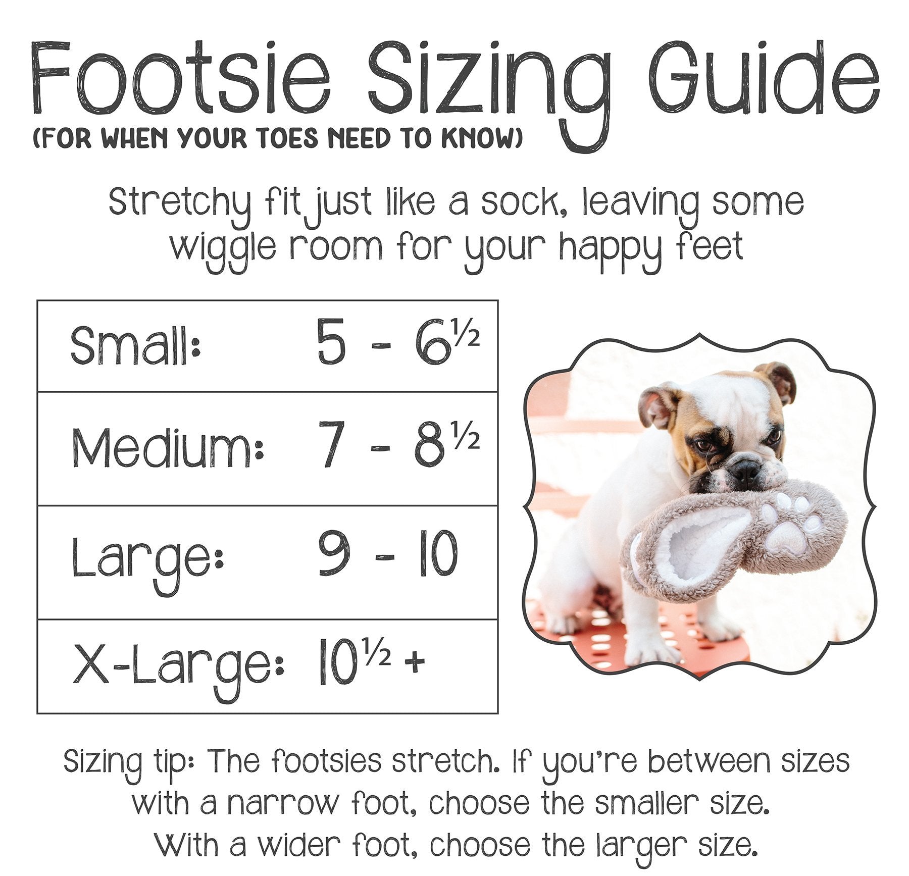 Footsie Sock Slippers - I Sleep with Dogs