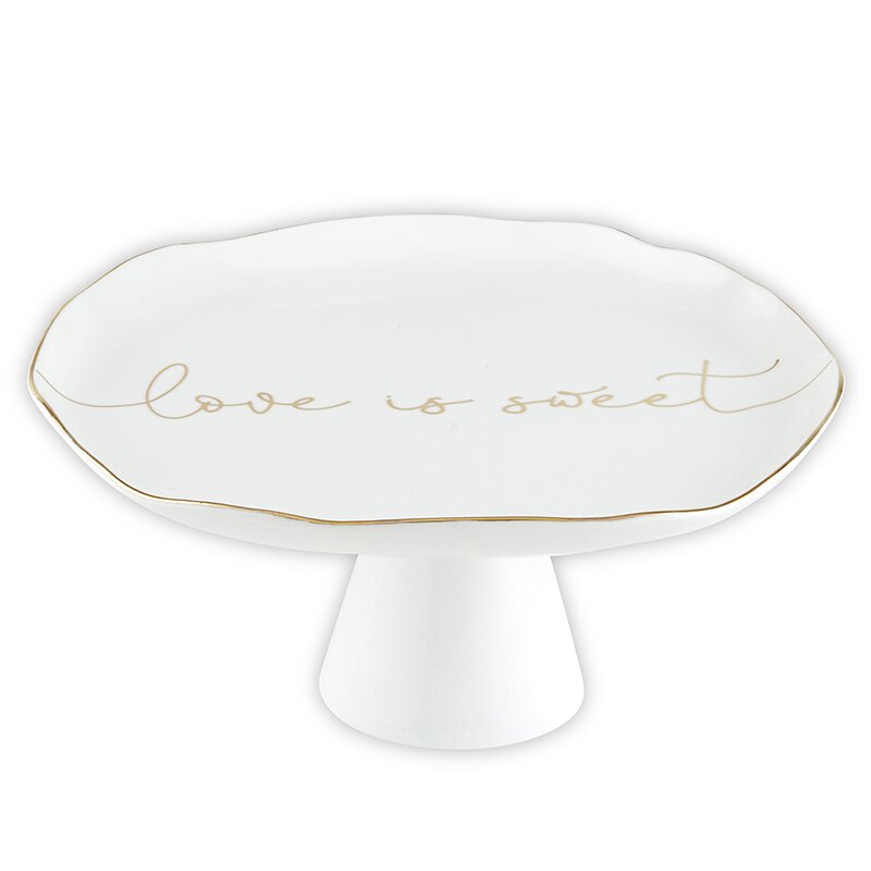 "Love is Sweet" Cake Stand