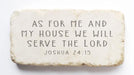 Medium Scripture Stone - Joshua 24:15