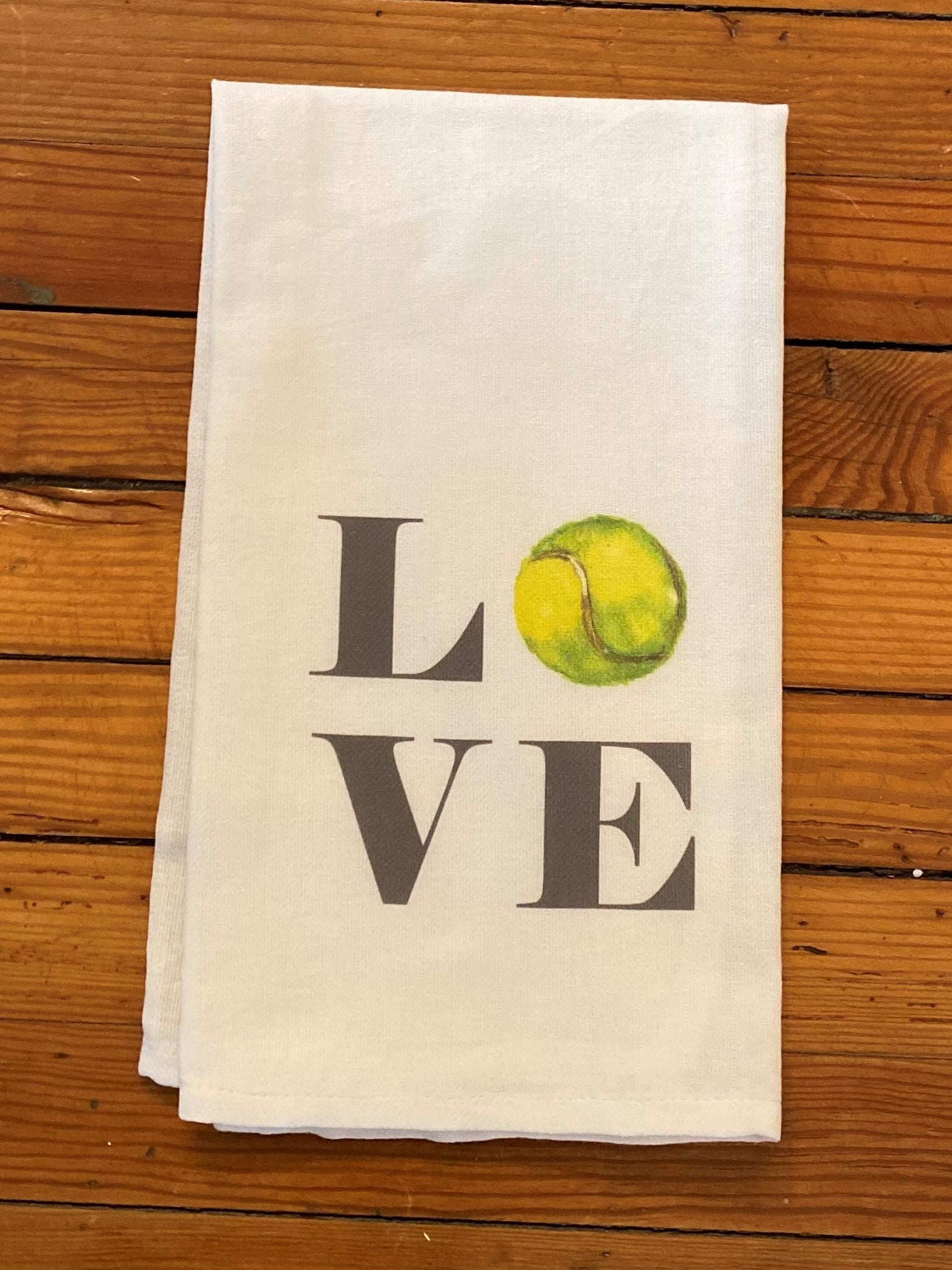 What fun are these tea towels with these cute tennis sayings! It's always great to give your partner, captain or tennis friend a tennis-themed gift. These tea towels are so fun and just the right thing!  100% Cotton Dimensions 20x25 inch