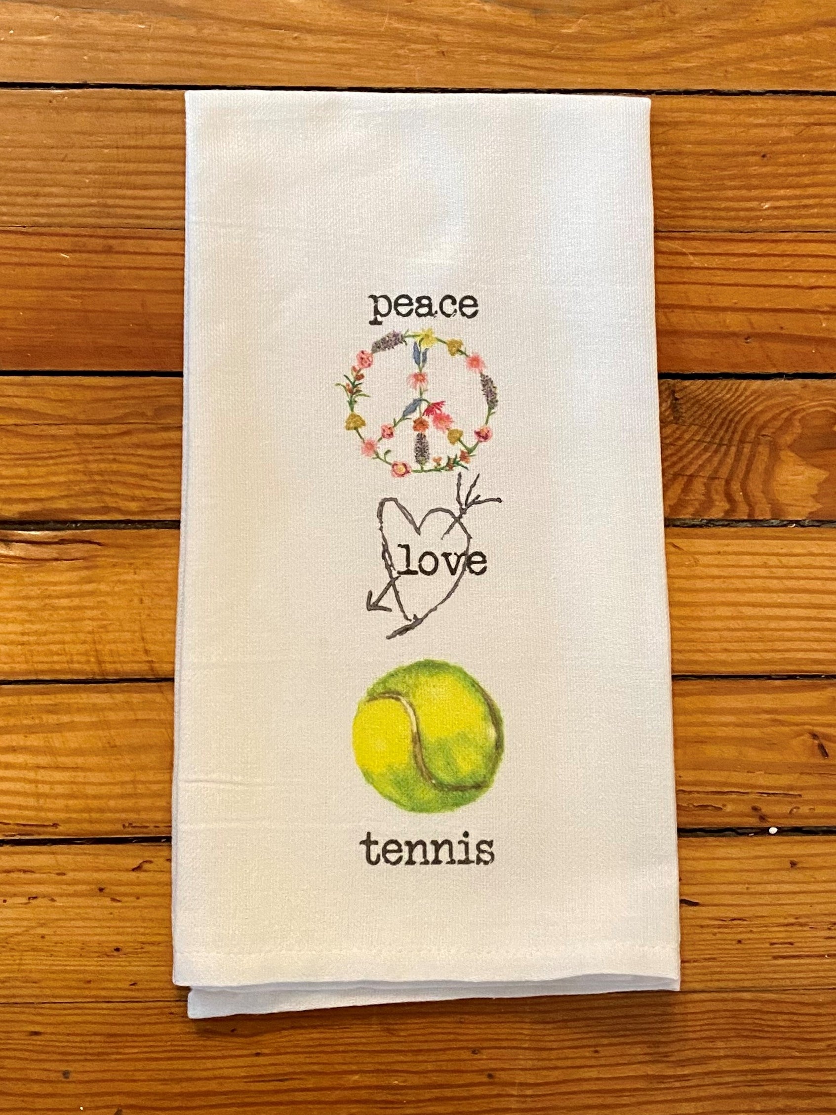 Tennis Tea Towels