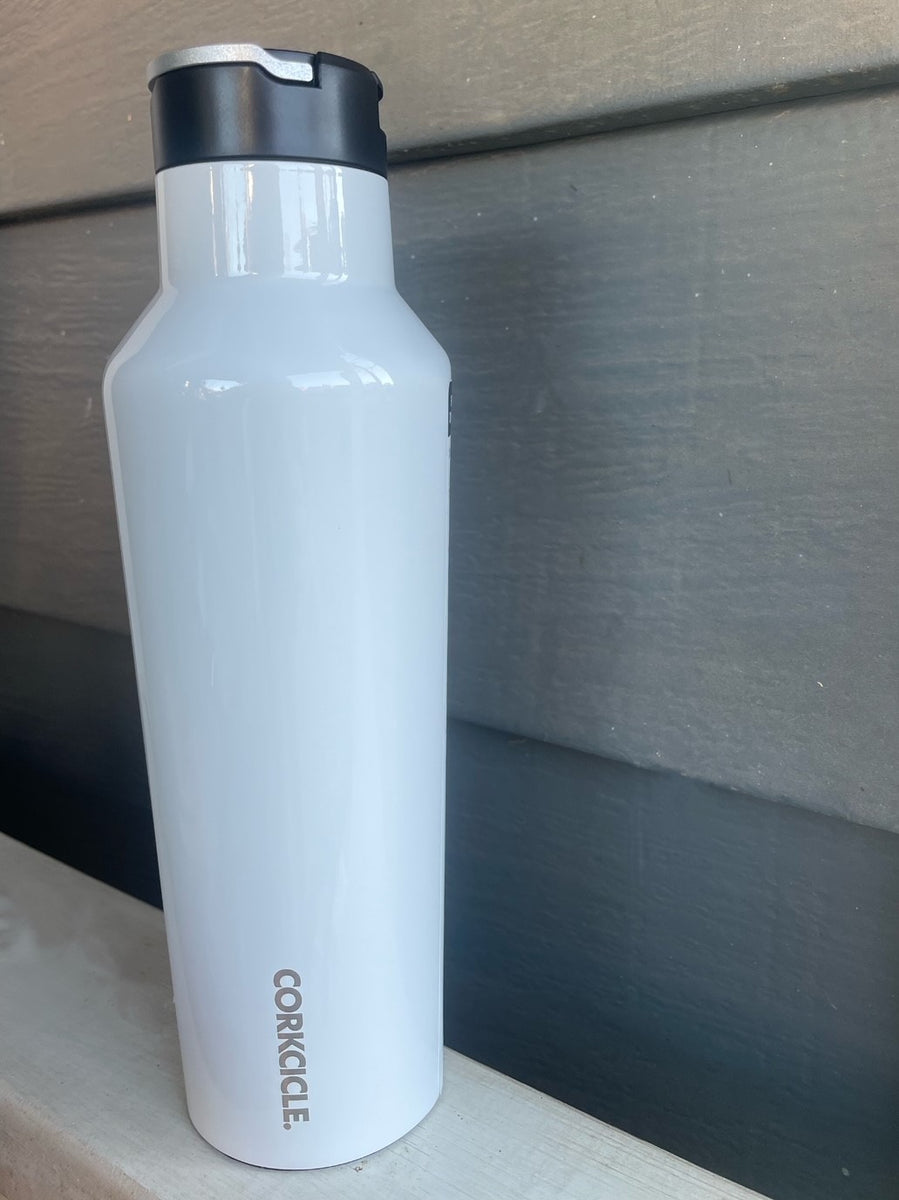 Corkcicle Sport Canteen - 40 Oz Gloss White