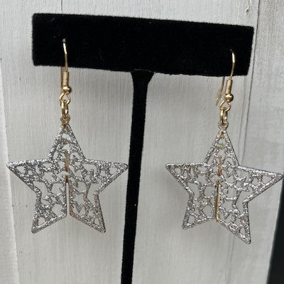 Shinny Star Earrings