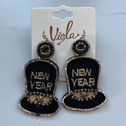 New Year's Earrings