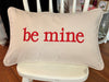 These are the cutest custom pillows! Not only are they adorable, they are practical - one pillow for two different occasions. One side says "be mine"; the other "lucky".   Choose your two different sayings, colors and fonts!  Contact us at the store with the details and monograming pricing! 