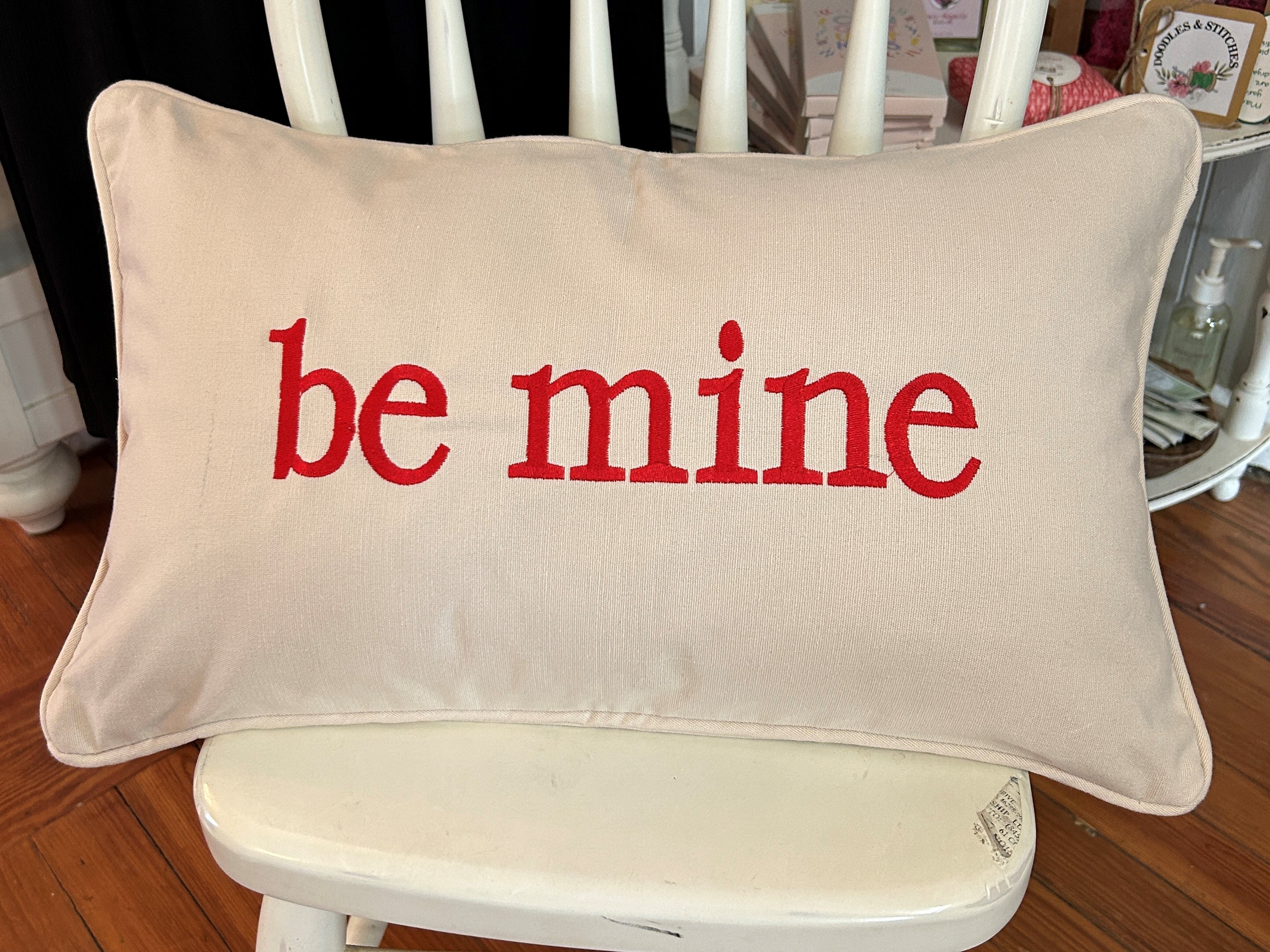 Custom Valentine's / St Patrick's Reversible Pillow — Carolee's
