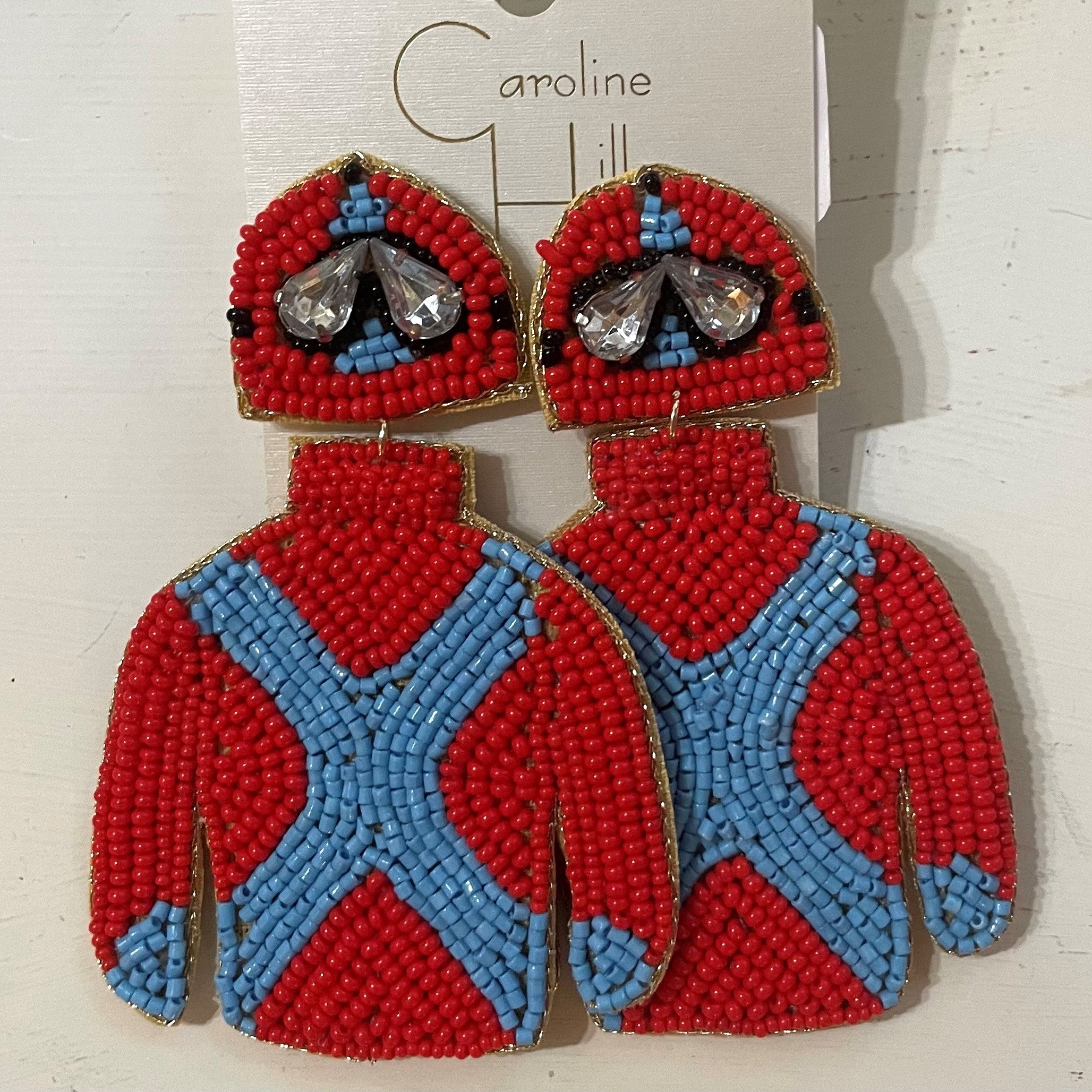 Derby Beaded Earrings Derby Beaded Earrings