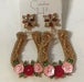 Calling all Derby fans! These are the cutest derby earrings and will get you into the spirit!