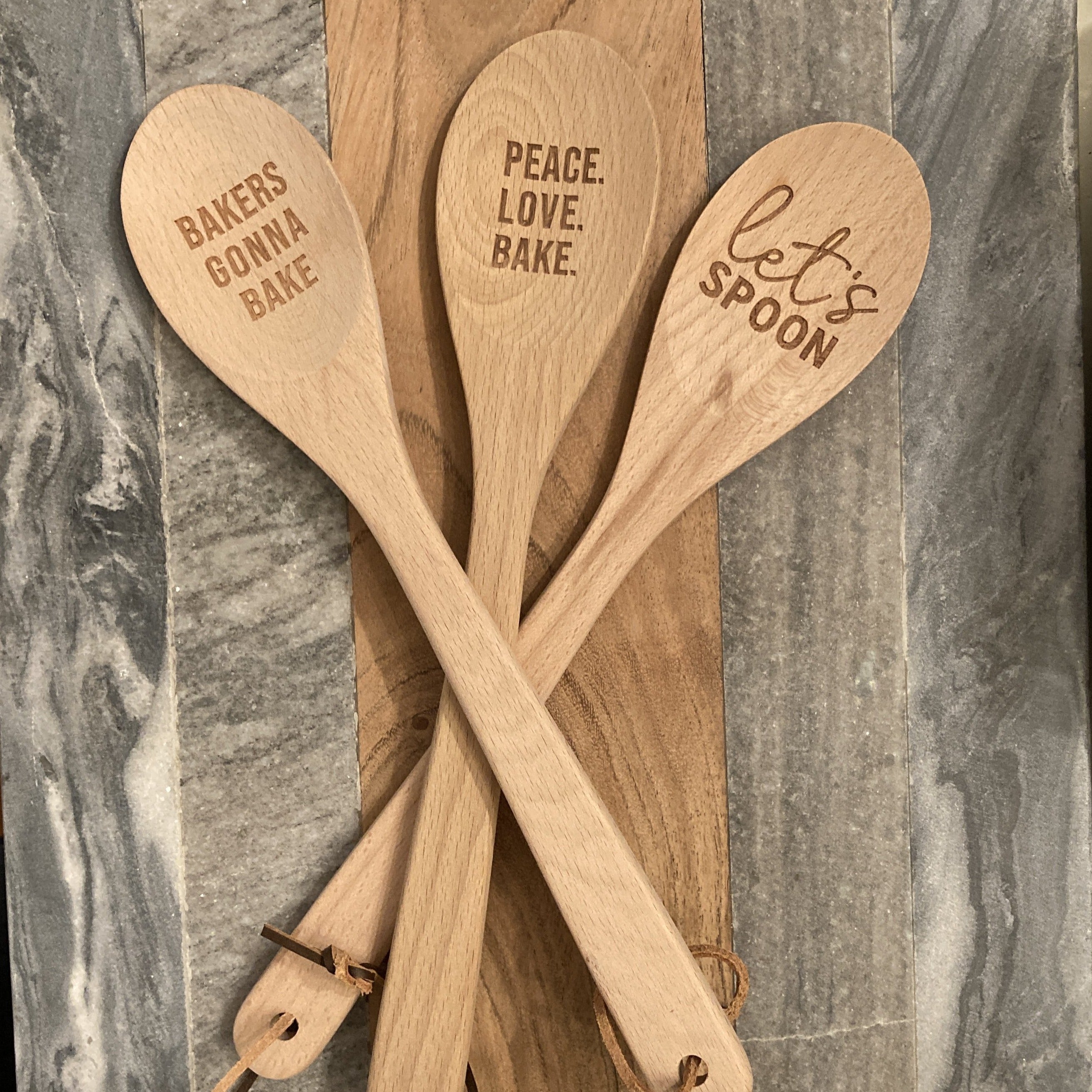 Wooden Spoons with Quirky sayings