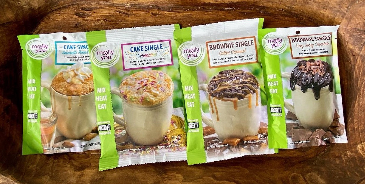 Cake and Brownie Single Size Mixes