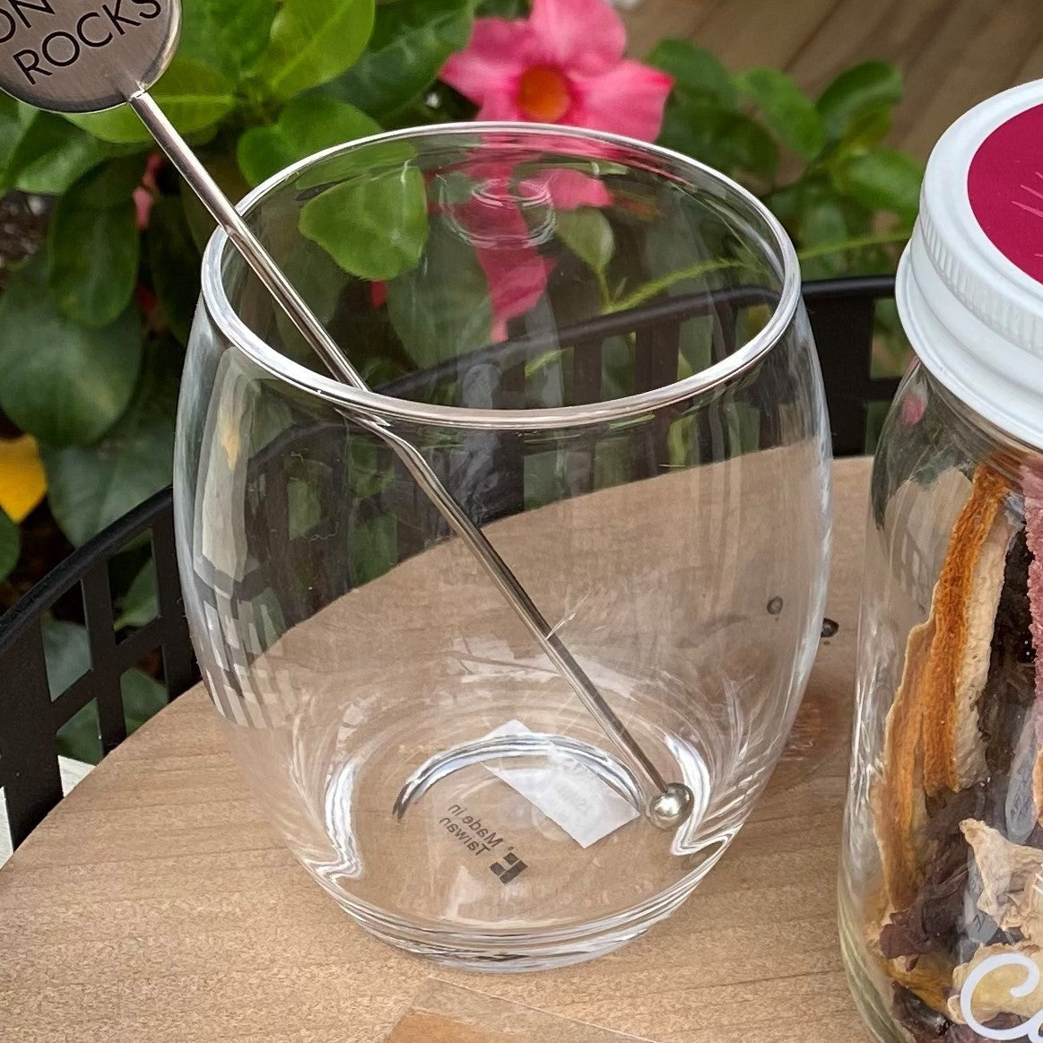 Mason Jar Wine Glasses with Fall Decor + Handmade Vegan Soaps