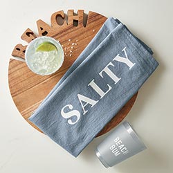 "SALTY" Tea Towel