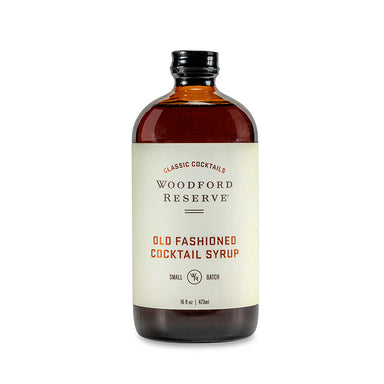 This Woodford Reserve® cocktail syrup is the best way to enjoy the Old Fashioned classic cocktail! It has aromatics of cherry and orange along with the spice of barrel-aged bitters. These spices and aromas complement the flavor of bourbon. You will love this combination!   Size: 16 oz