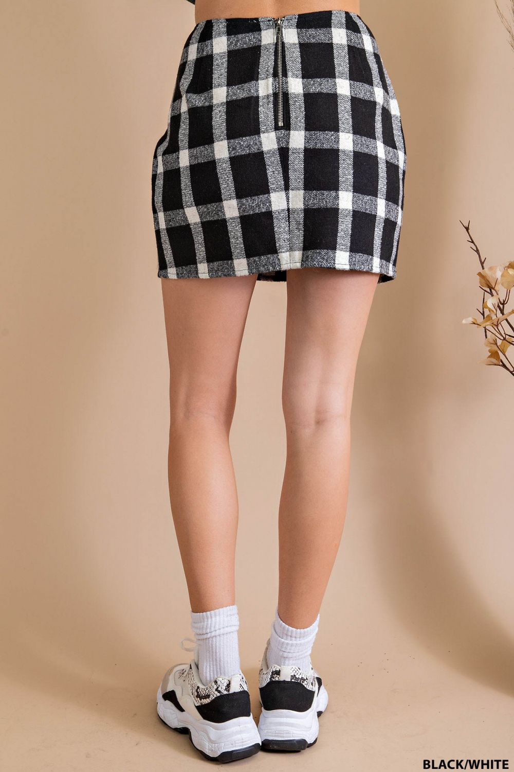 Buffalo Plaid Mini Skirt — Carolee\'s