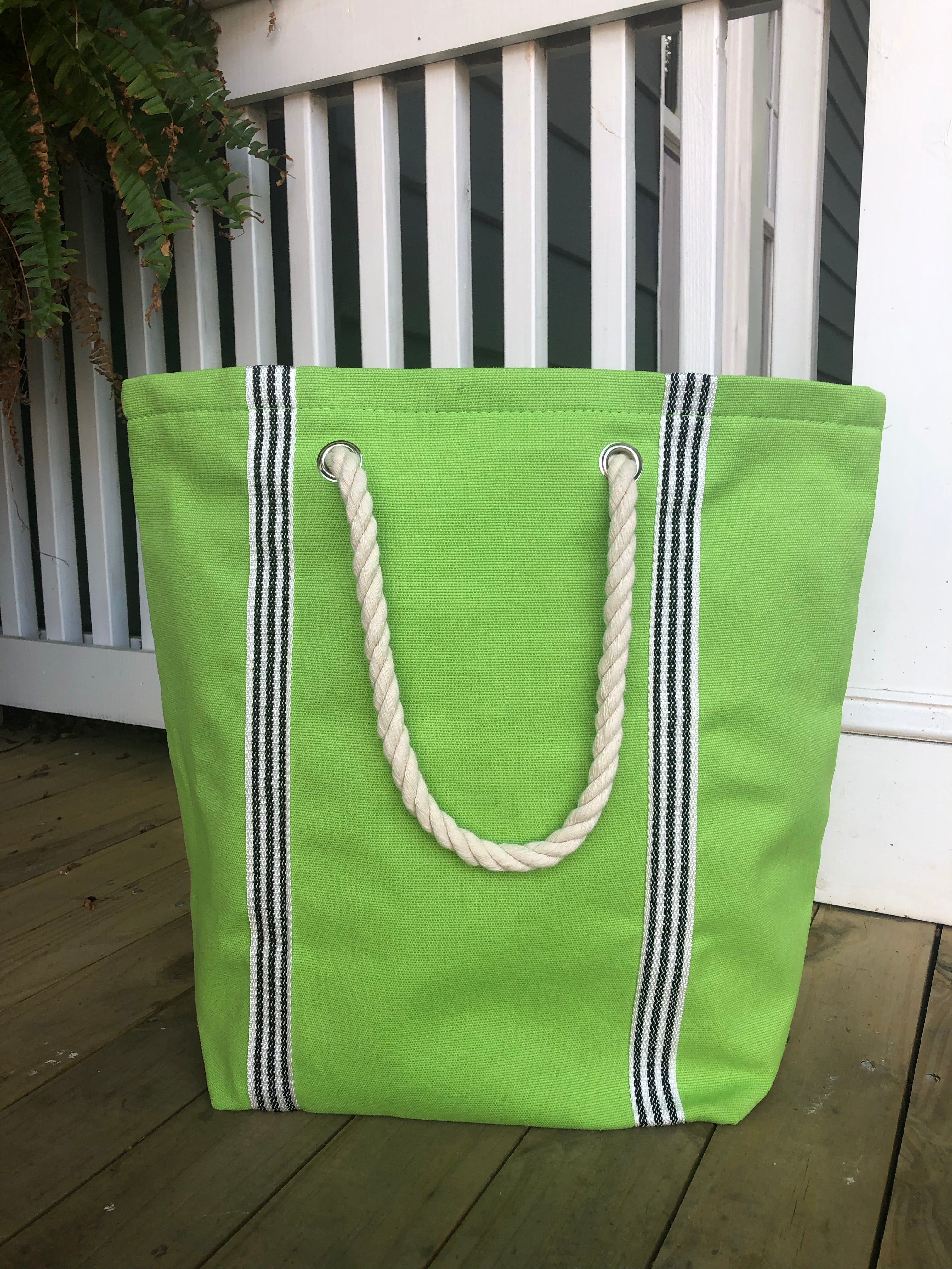 Summer Tote with Cotton Rope Handles
