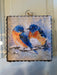winter bluebirds roundtop collection art