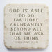 Small Scripture Stone - Ephesians 3:20