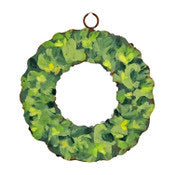 Wreath Round Top Collection Metal Charm