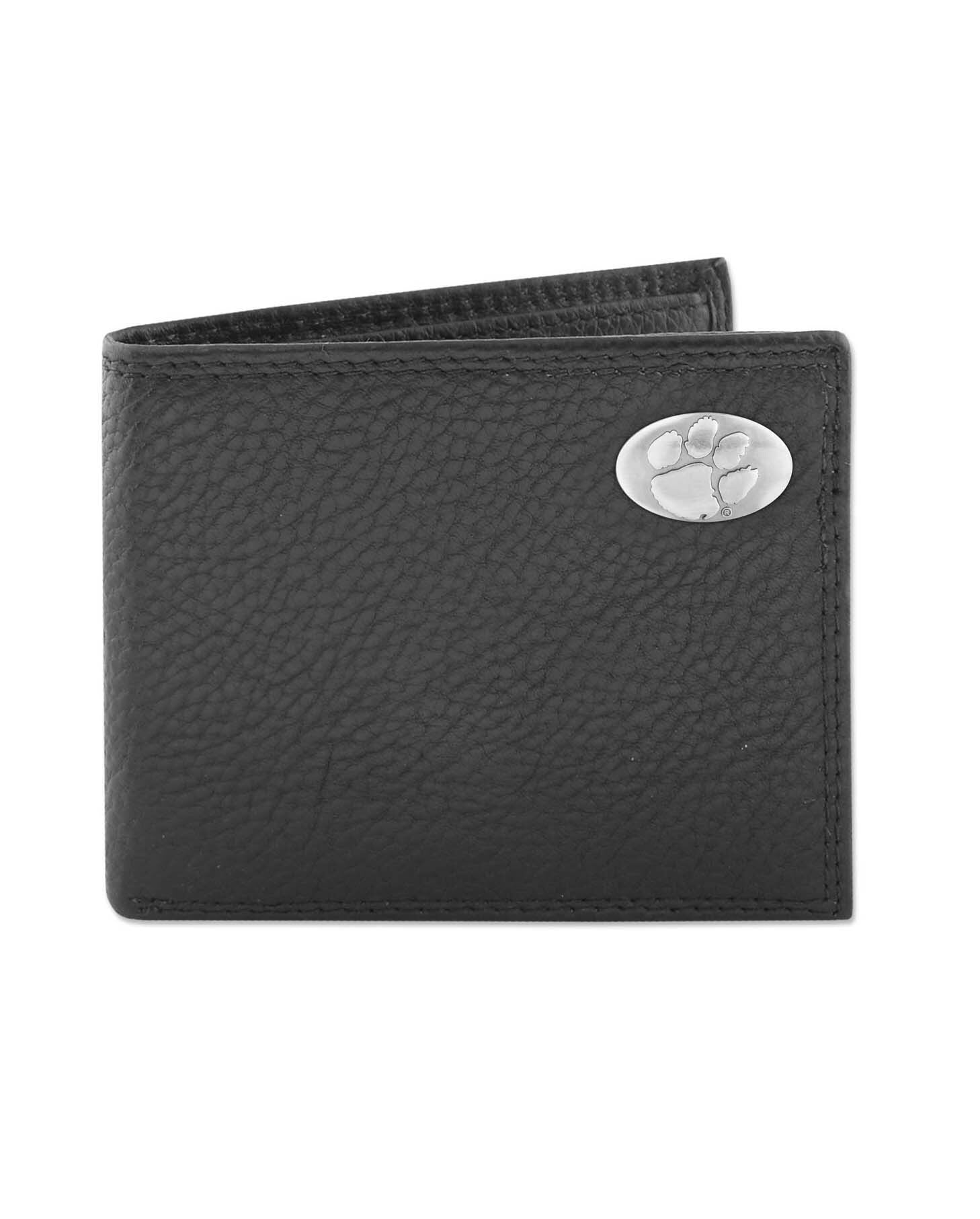 Zeppro Leather Wallet with College Emblem