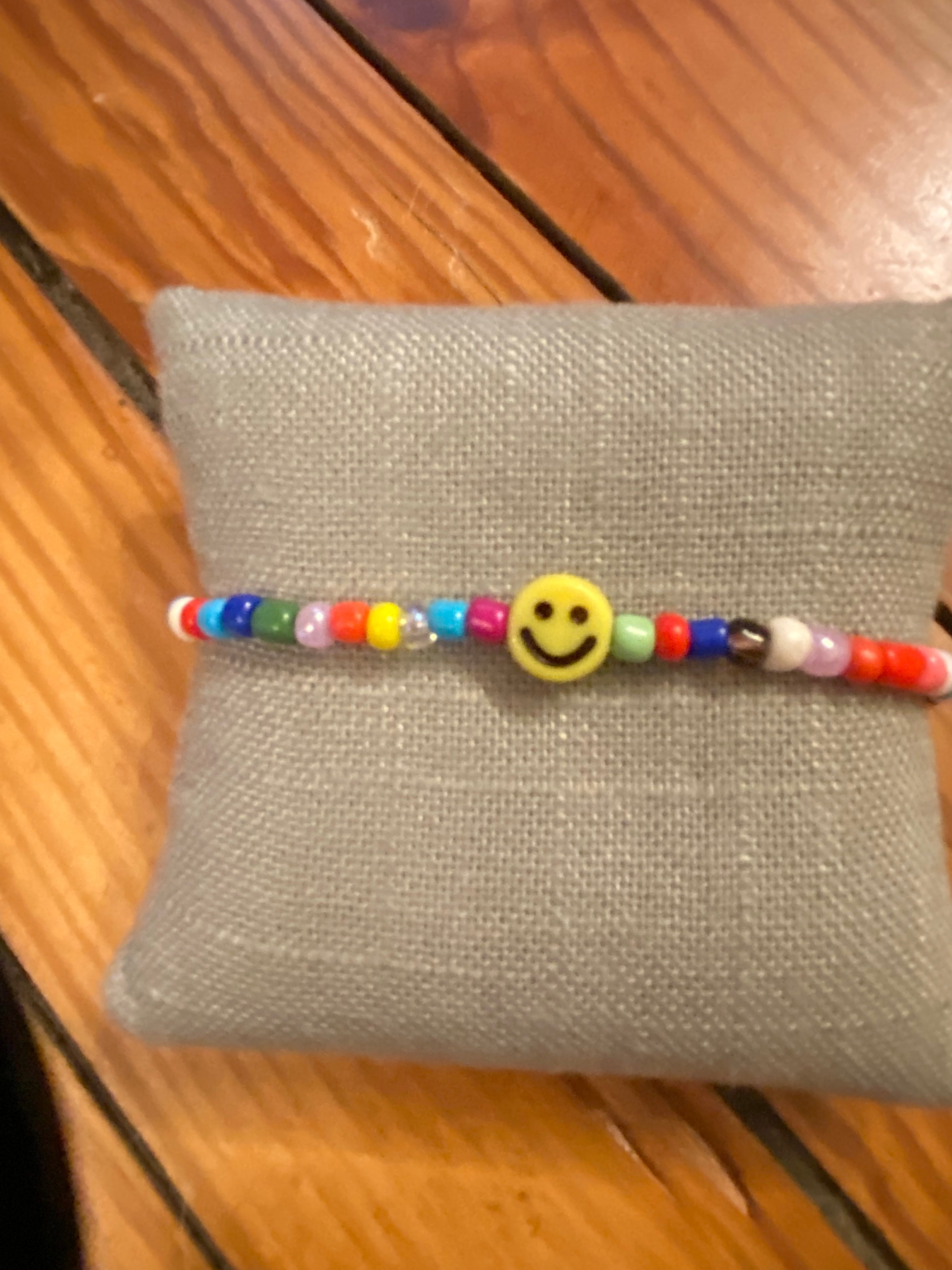 Smiley Face Beaded Bracelets