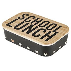 Bamboo Top Lunch Box