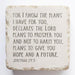 Small Scripture Stone - Jeremiah 29:11 For I know the plans I have for you...