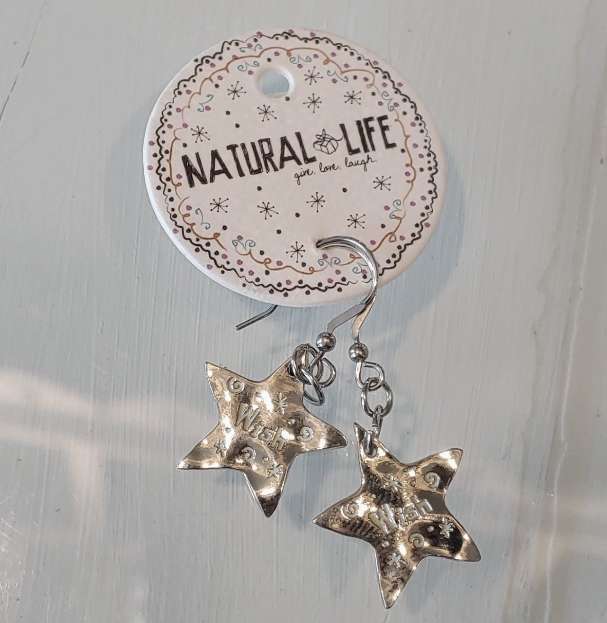 Natural Life Silver Earrings - NL102