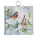 winter robin round top collection art 