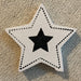 Star of Bethlehem Adams & Co Wooden Tile for Letterboard