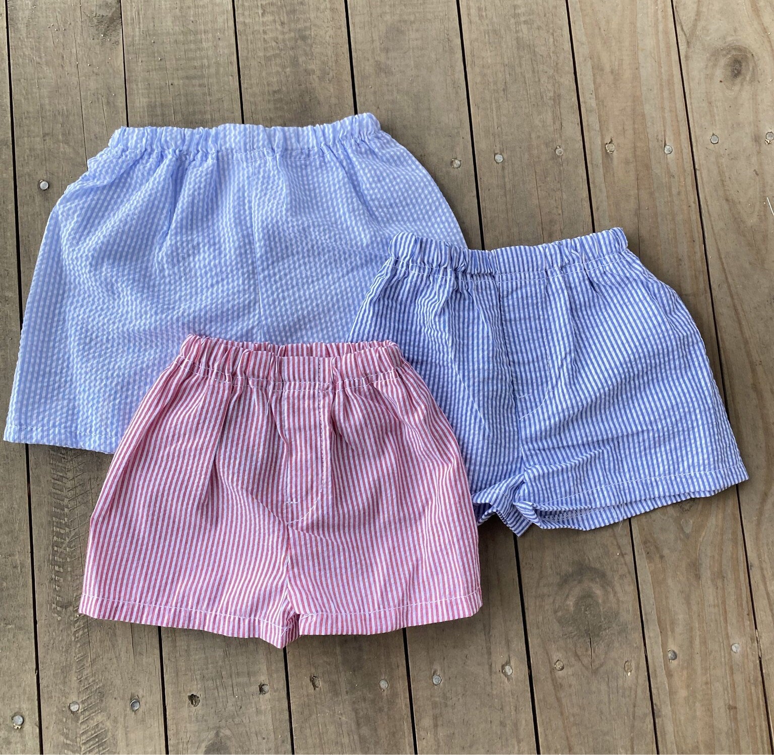 Seersucker Shorts for Baby & Toddler Boys