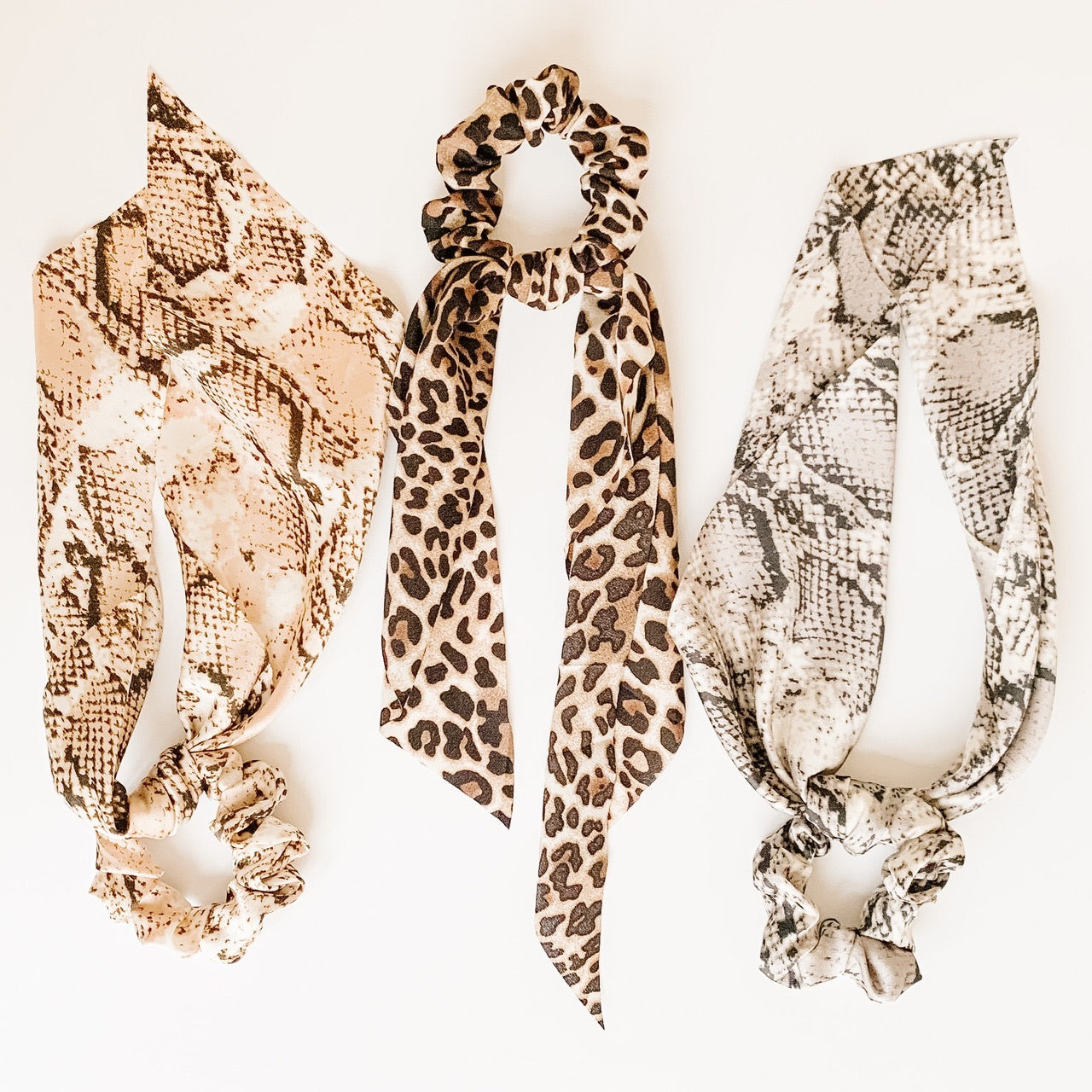 Long Tail Scarf Scrunchies