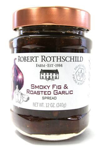 Chunks of sweet figs, bold roasted garlic and a subtle onion flavor are blended for a delicious, smoky flavored spread.
