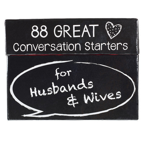 Conversation Starter Cards for Husbands & Wives