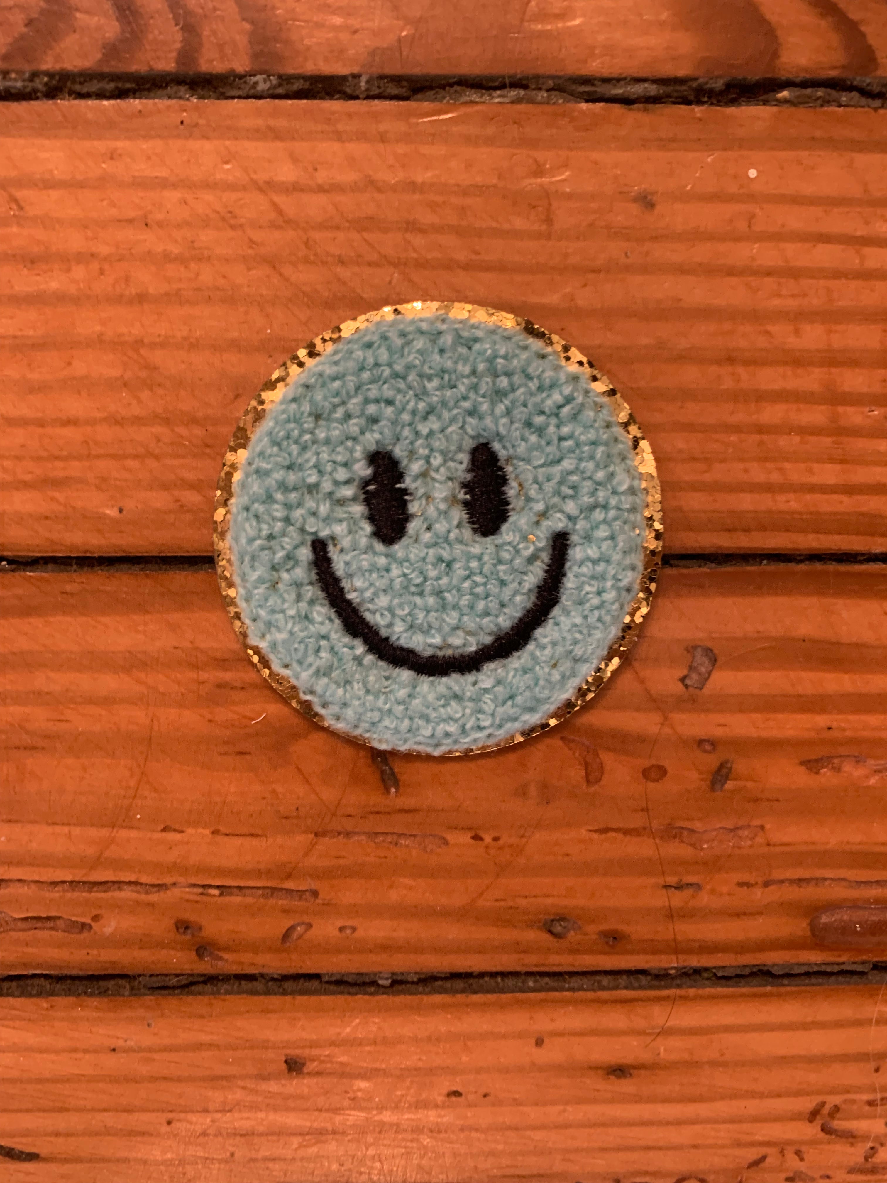 Smiley Face Stick on Appliqué