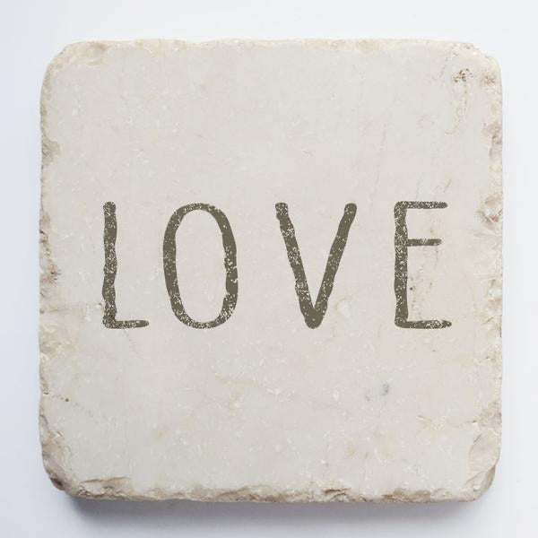 Small Scripture Stone - LOVE