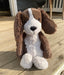 Fudge Puppy by Jellycat - brown & white puppy