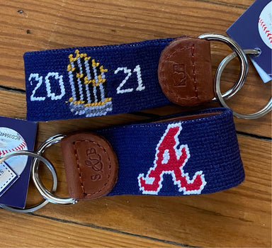 braves world series smathers key chain fathers say gift
