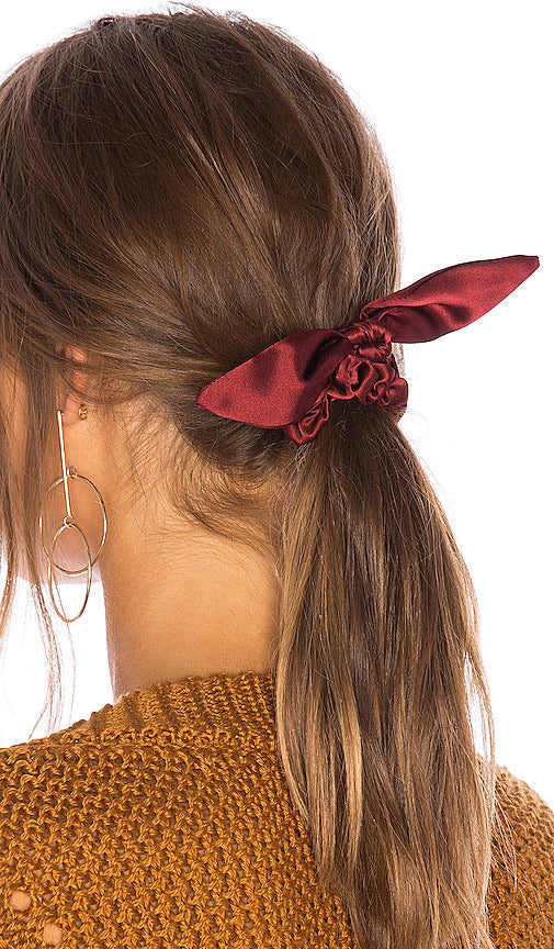 Scarf Knot Scrunchies