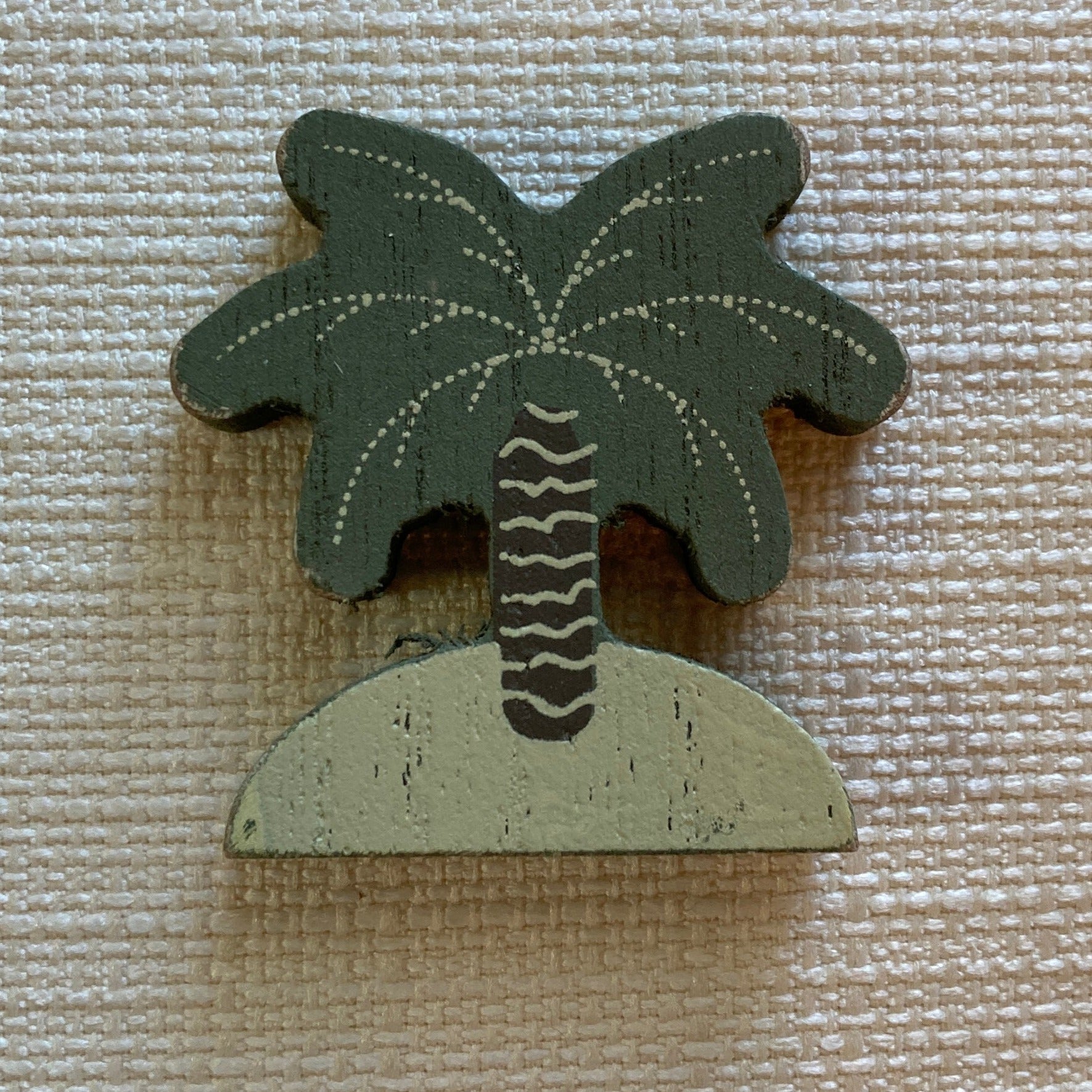Palm Tree Adams & Co Wooden Tile for Letterboard