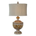 nicole table lamp by forty west antiqued gold wood