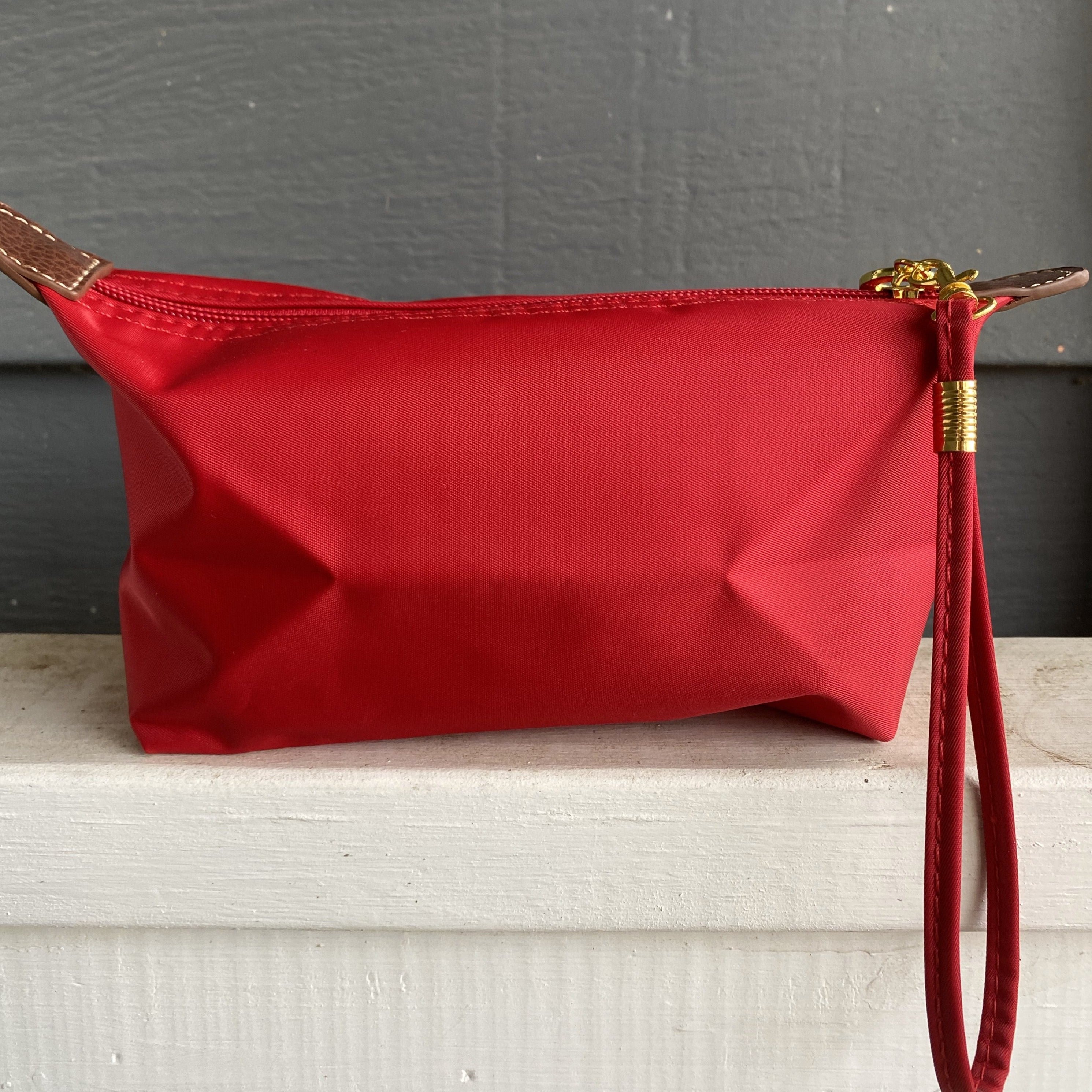 Small Essentials Bag with Wristlet Strap
