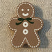 Gingerbread Boy Adams & Co Wooden Tile for Letterboard