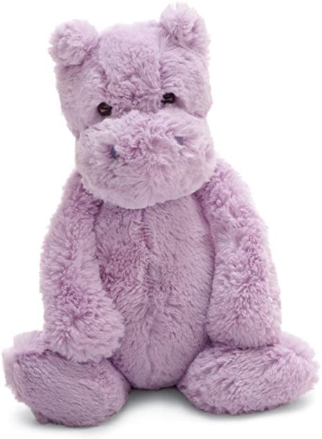Bashful Lilac Hippo Stuffed Animal - Medium