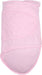 Pink The Miracle Blanket® makes it easy to get the perfect swaddle every time!  The fabric is a super soft cotton knit selected for several good reasons: It’s breathable so that it can be used in warm climates while still being luxurious enough to keep your baby warm in cooler places; It has just enough stretch to absorb your baby’s movements without coming undone but it’s not so stretchy that it won’t stay tight.   