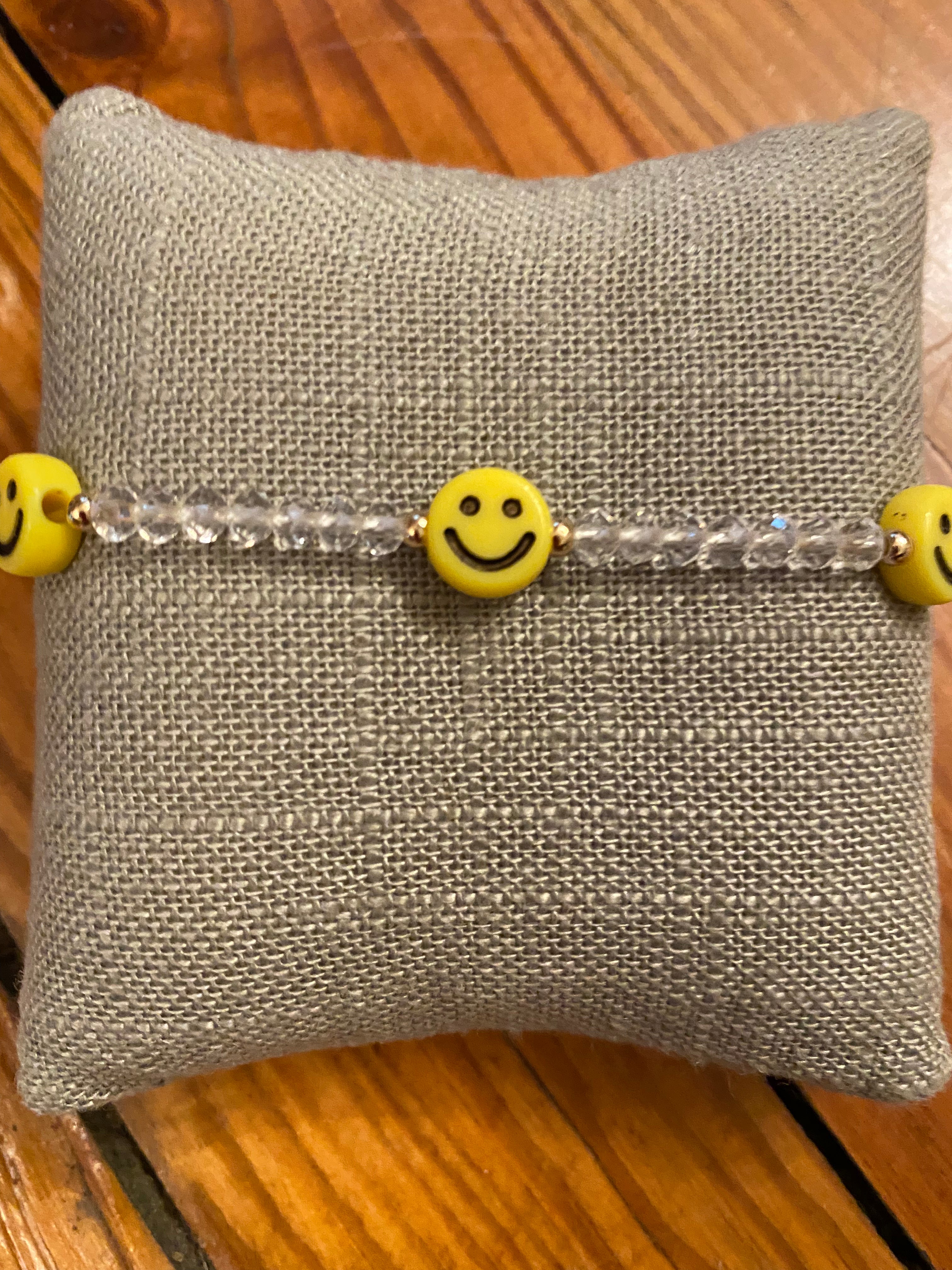 Smiley Face Beaded Bracelets