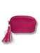 Ahdorned Crossbody Bag With Tassell - Hot Pink